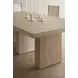 Unity Sun Drenched Oak 96" Extendable Rectangular Dining Table