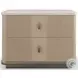 Rhythm Sun Drenched Oak and Lucent Bronze Upholstered Platform Bedroom Set
