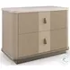 Rhythm Sun Drenched Oak and Lucent Bronze Upholstered Platform Bedroom Set