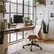 Flex White High Back Adjustable Office Chair
