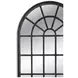 Berwyn Dark Brown Arched Floor Mirror