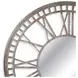 Elgar Matte Gray Round Wall Mirror