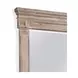 Ione Distressed Gray Rectangular Floor Mirror