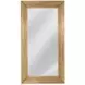 Queenie Gold Rectangular Floor Mirror
