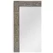 Newton Bone and Black Rectangular Floor Mirror