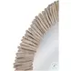 Splay Whitewash Wall Mirror