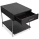 Spencer Dark Briarsmoke Rectangular End Table