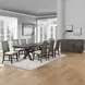 Riverdale Black 1 Door Server