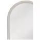 Nichols White Arched Wall Mirror