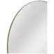 Eltham Ant Gold Round Wall Mirror