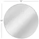 Eltham Ant Gold Round Wall Mirror