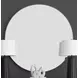Eltham Ant Gold Round Wall Mirror