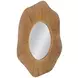 Althea Natural Round Wall Mirror