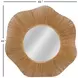 Althea Natural Round Wall Mirror