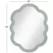 Arianna Matte Light Blue Free Form Wall Mirror
