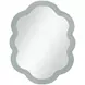 Arianna Matte Light Blue Free Form Wall Mirror