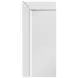 Perry Black and Clear Rectangular Wall Mirror