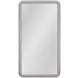 Berylon Silver Rectangular Floor Mirror