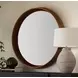 Marcella Natural Round Wall Mirror