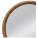 Marcella Natural Round Wall Mirror
