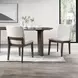 Kody Beige Upholstered Dining Chair Set of 2