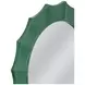 Altair Rich Green Round Wall Mirror