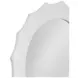 Altair Glossy White Round Wall Mirror