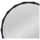 Evageline Charcoal Gray Round Wall Mirror