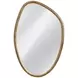 Margot Warm Gold Bronze Free Form Wall Mirror
