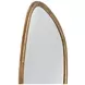 Margot Warm Gold Bronze Free Form Wall Mirror