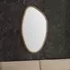 Margot Warm Gold Bronze Free Form Wall Mirror