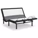 Best Base with Lumbar and Audio Charcoal Gray King Adjustable Base