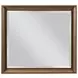 Pinecrest Bark 6 Drawer Glenwood Dresser with Rectangular Mirror