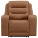 Napa Wrangler Clay Leather Triple Reclining Living Room Set