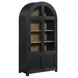 Magnolia Black 4 Door Curio Cabinet