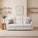 Madison Snow 88" Zero Gravity Power Reclining Sofa with Power Headrest and USB Charging