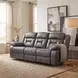 Madrona Hill Gray 85" Double Reclining Sofa
