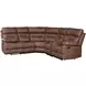 Rudger Brown 3 Piece Manual Reclining Sectional