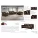 Ironvale Chestnut Leather 84" Sofa
