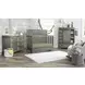 Foundry Brushed Pewter 6 Drawer Dresser