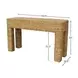 Makai Natural Rectangular Console Table