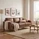 Malcolm Chocolate 77" Sofa
