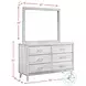 Zuma Walnut 6 Drawer Dresser And Mirror