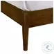 Zuma Walnut King Panel Bed