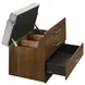 Zuma Walnut Dressing Table with LED