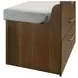 Zuma Walnut Dressing Table with LED