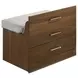 Zuma Walnut Dressing Table with LED