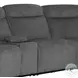 Aubrelle Airy Midnight Modular Power Reclining Sectional