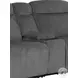 Alpine Airy Midnight Modular Power Reclining Sectional