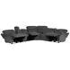 Alpine Airy Midnight 6 Piece Modular Power Reclining Sectional